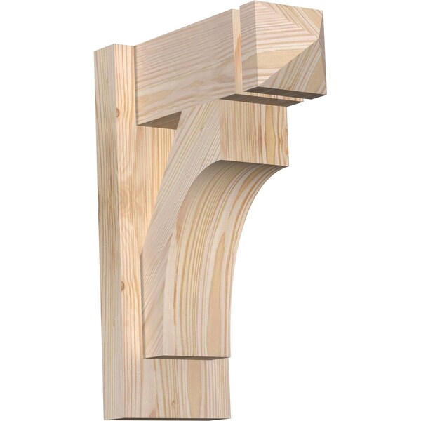 Ekena Millwork Westlake Arts & Crafts Smooth Outlooker, Douglas Fir, 5 1/2"W x 12"D x 16"H OUT06X12X16WTL03SDF - main